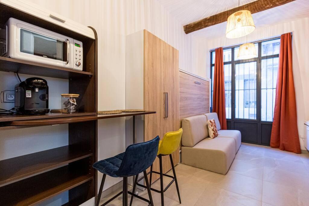 Charmant Studio N•1 Neuf - Centre Ville Montpellier Bagian luar foto